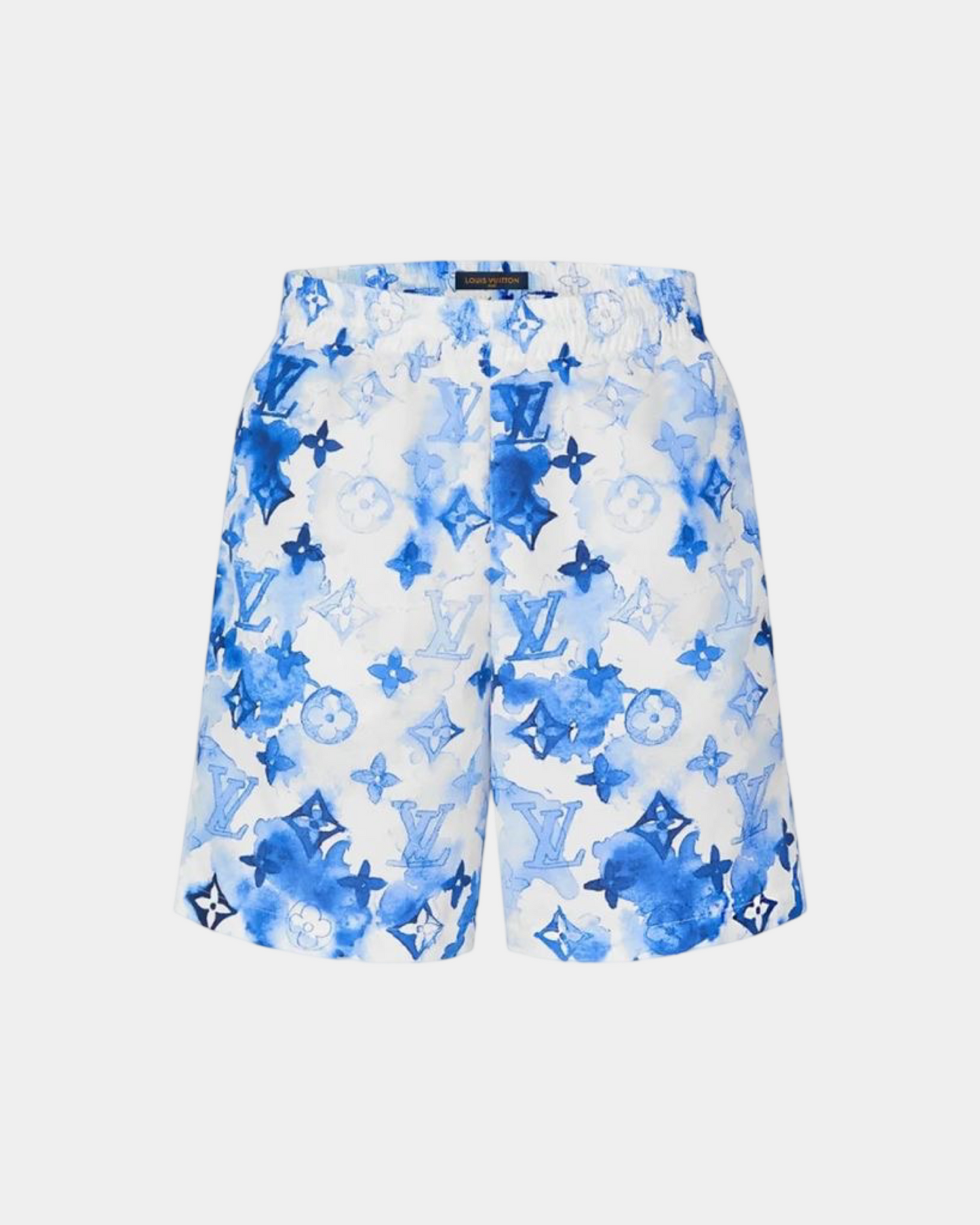 Louis Vuitton Monogram Watercolor Blue Shorts - Creps City