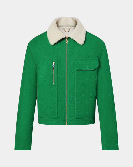 Louis Vuitton Monogram Workwear Denim Jacket - Creps City