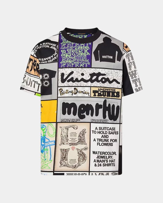 Louis Vuitton Printed Cotton T-Shirt - Creps City