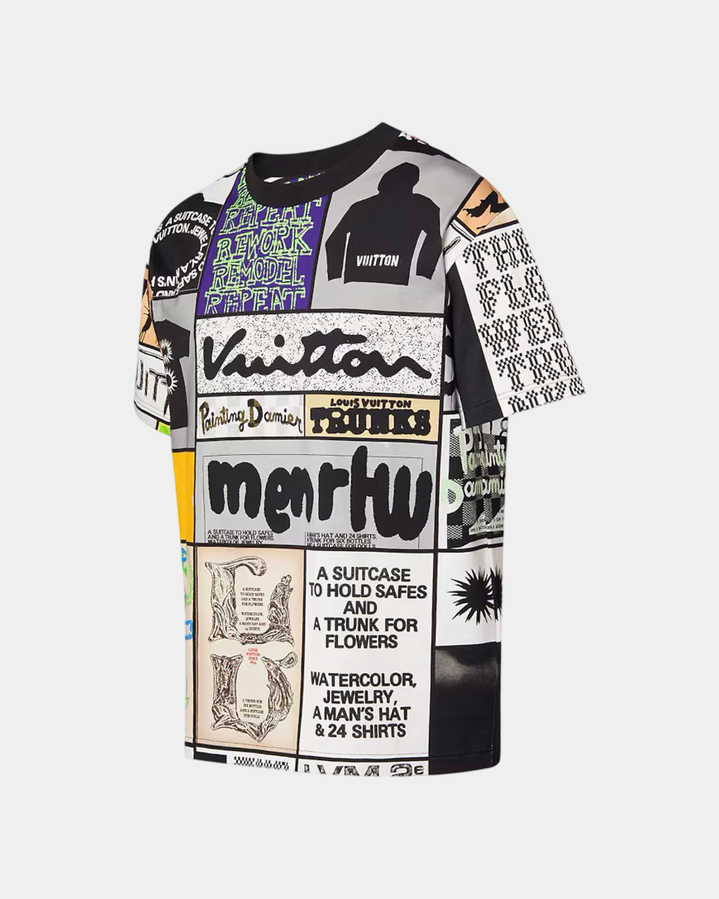 Louis Vuitton Printed Cotton T-Shirt - Creps City