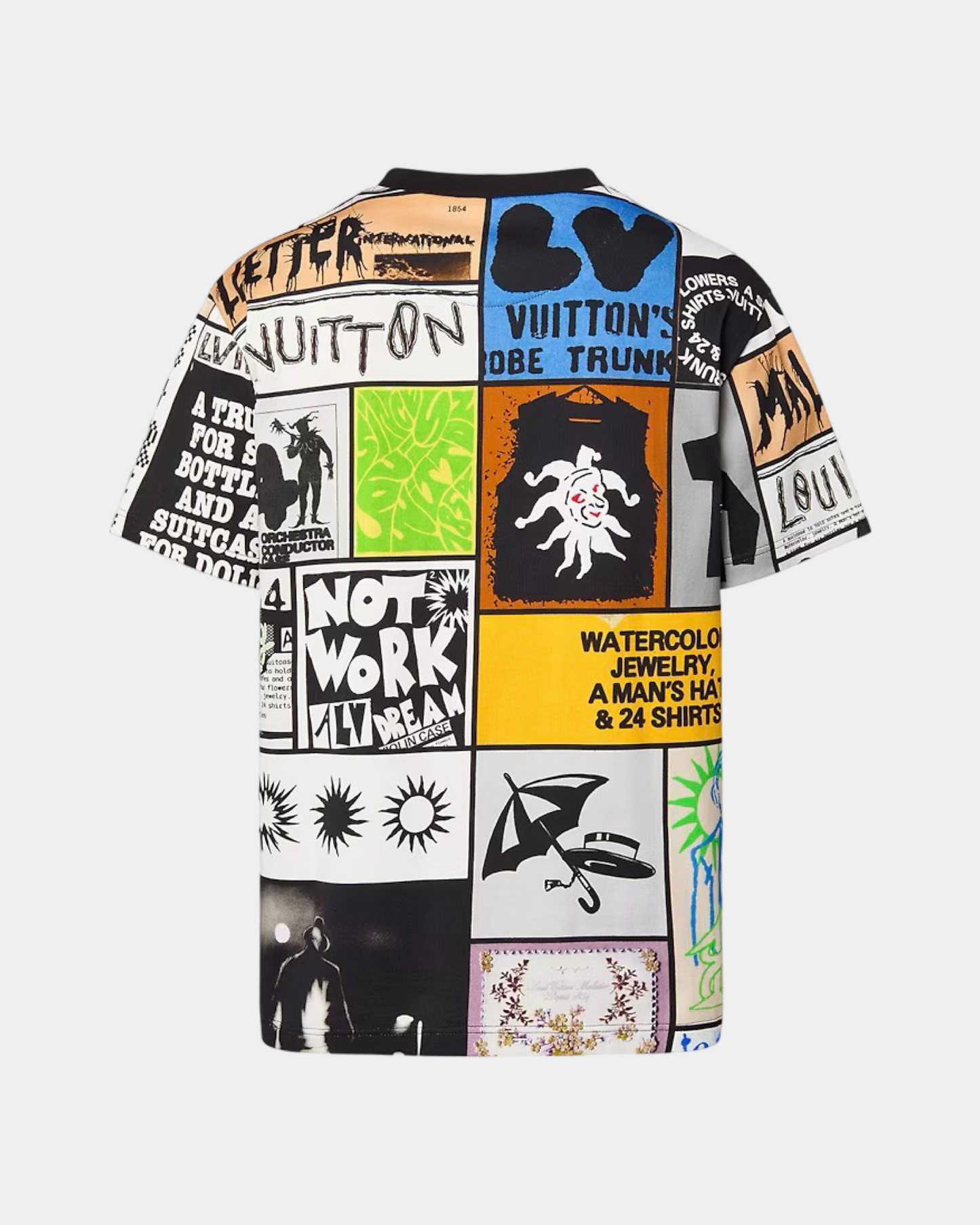 Louis Vuitton Printed Cotton T-Shirt - Creps City