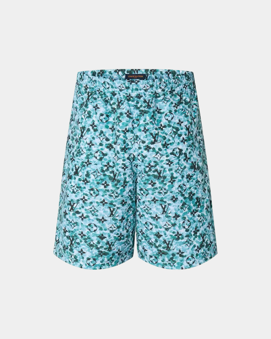 Louis Vuitton Printed Nylon Swim Shorts - Creps City
