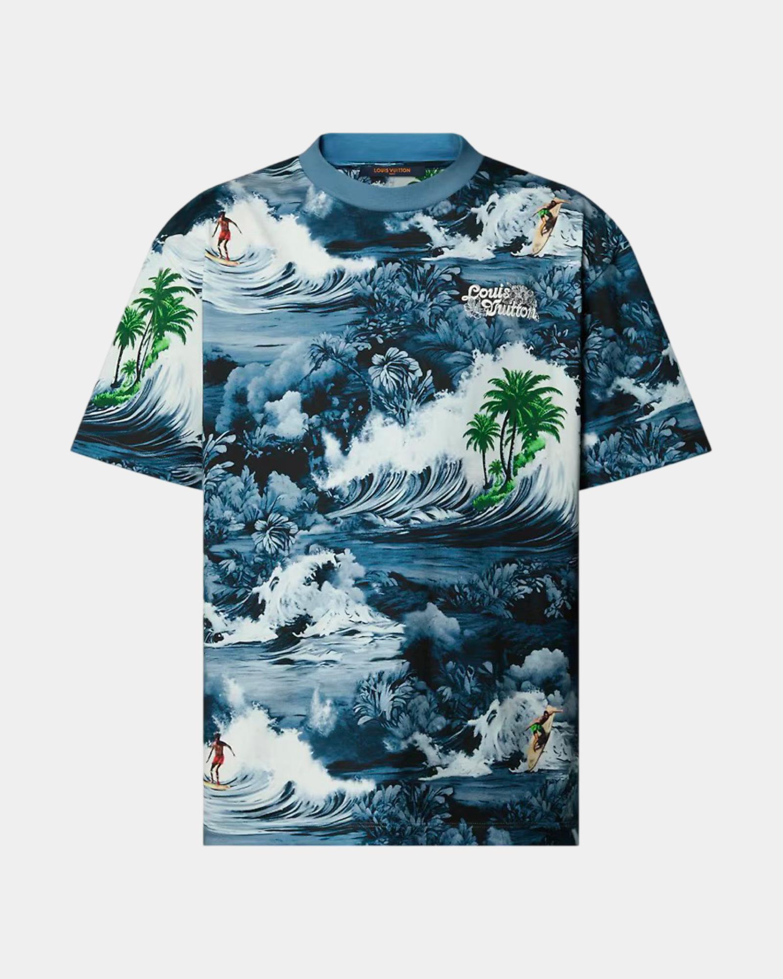 Louis Vuitton Printed Short-Sleeved Cotton T-Shirt - Creps City