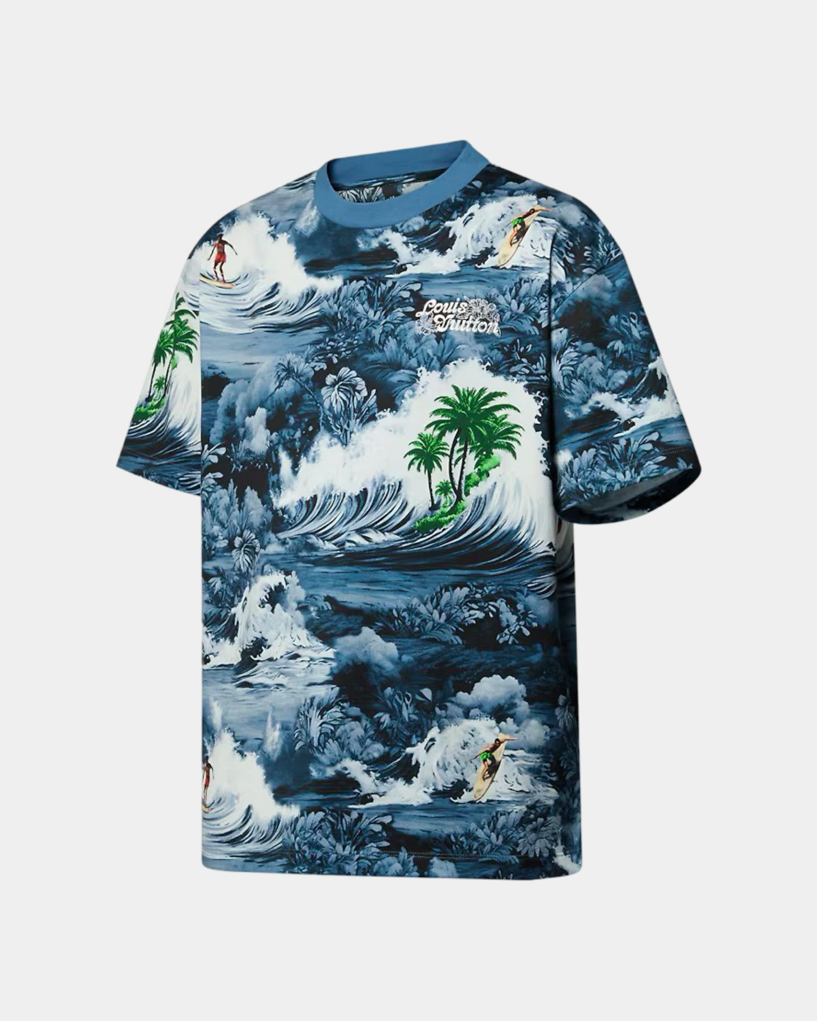 Louis Vuitton Printed Short-Sleeved Cotton T-Shirt - Creps City