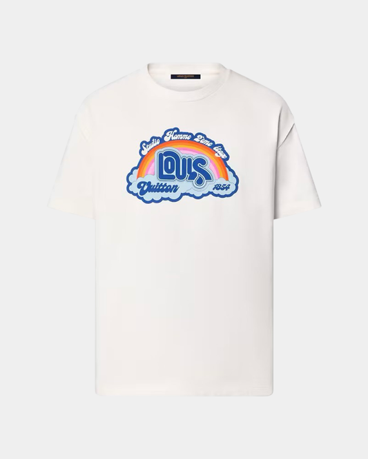 Louis Vuitton Rainbow Printed T-Shirt - Creps City