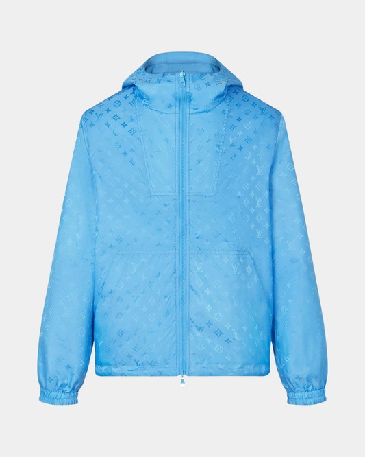 Louis Vuitton Reversible Monogram Windbreaker Blue - Creps City