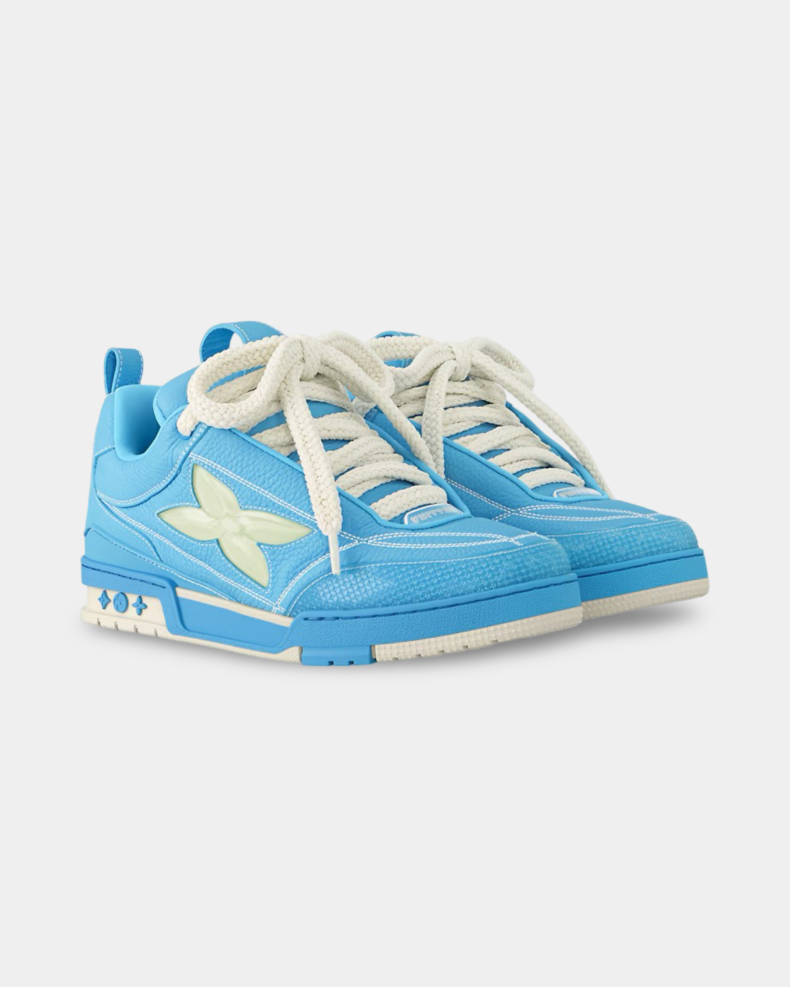 Louis Vuitton Skate Sneaker Blue - Creps City