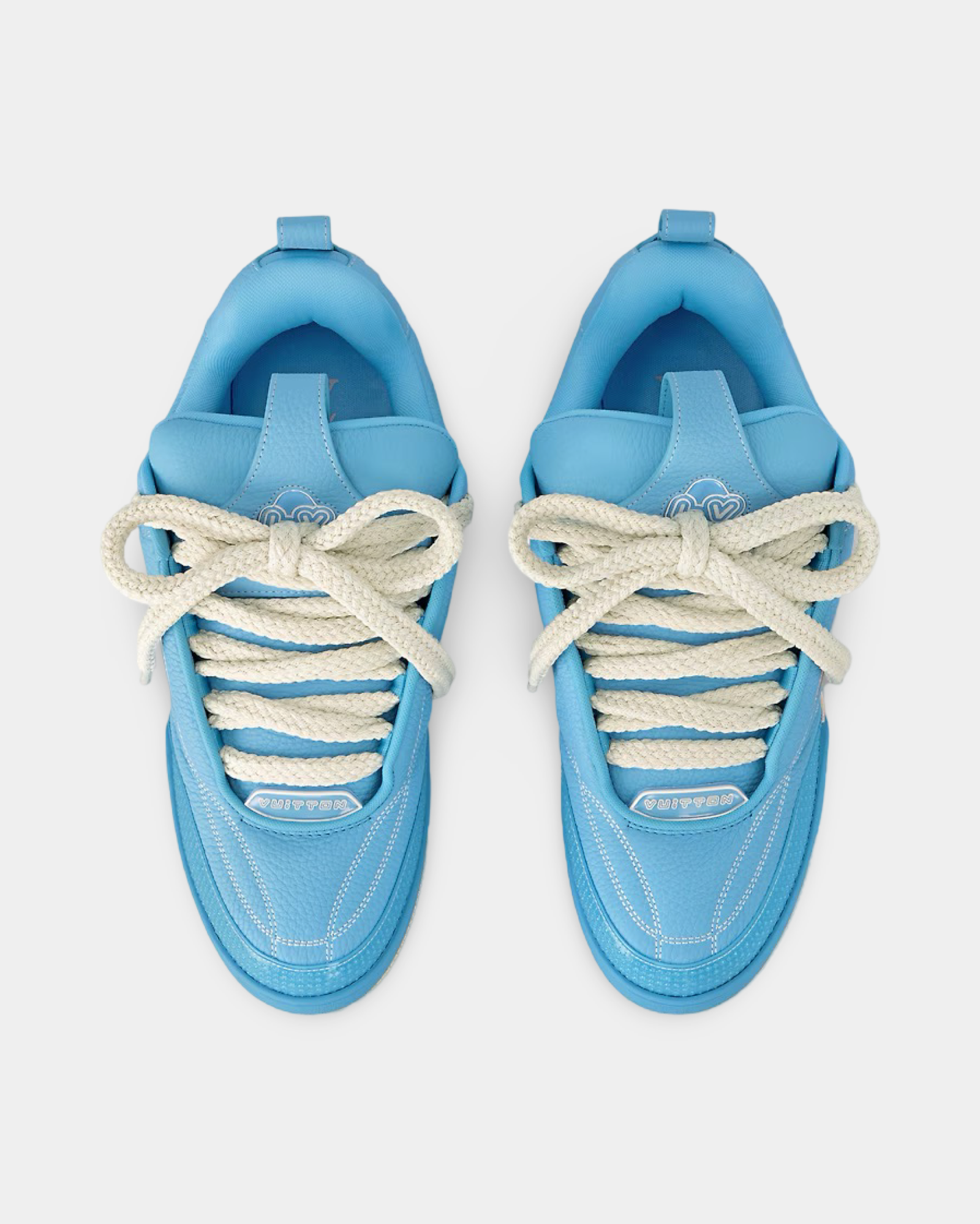 Louis Vuitton Skate Sneaker Blue - Creps City