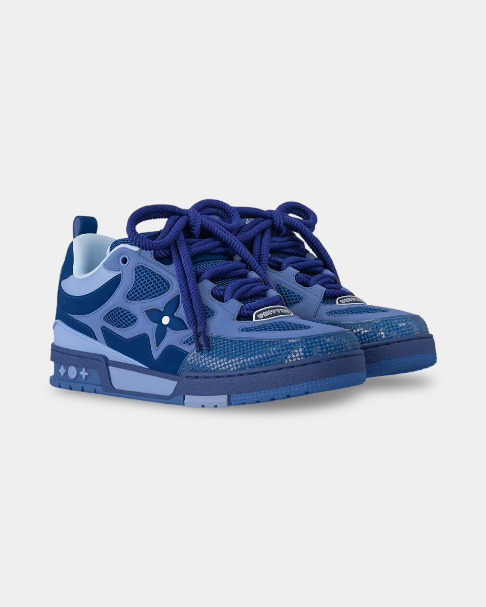 Louis Vuitton Skate Sneaker Blue - Creps City