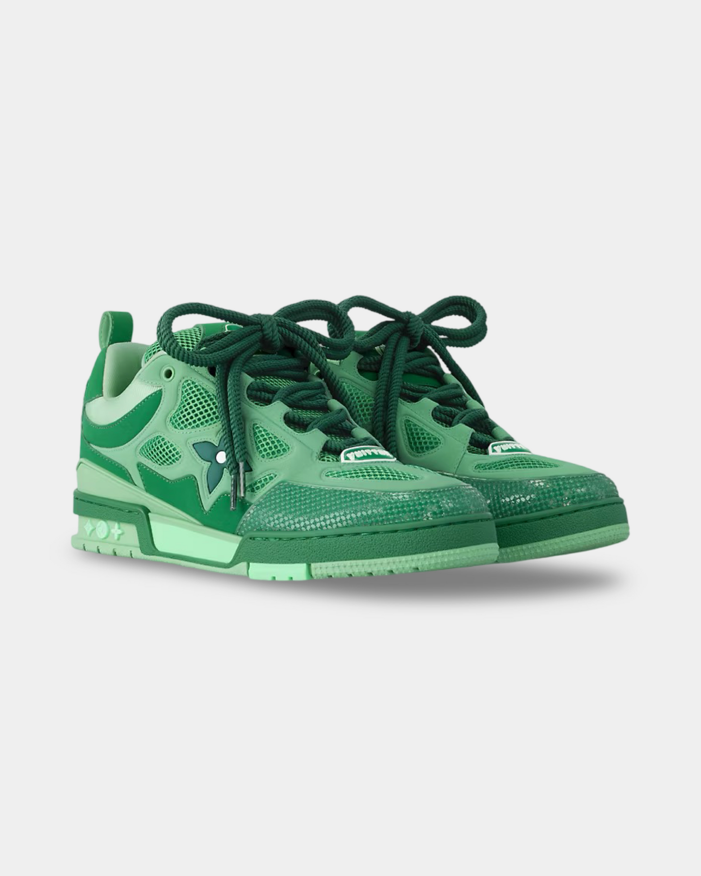 Louis Vuitton Skate Sneaker Green - Creps City