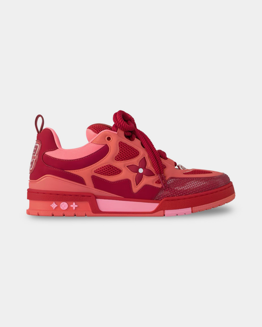 Louis Vuitton Skate Sneaker Red - Creps City