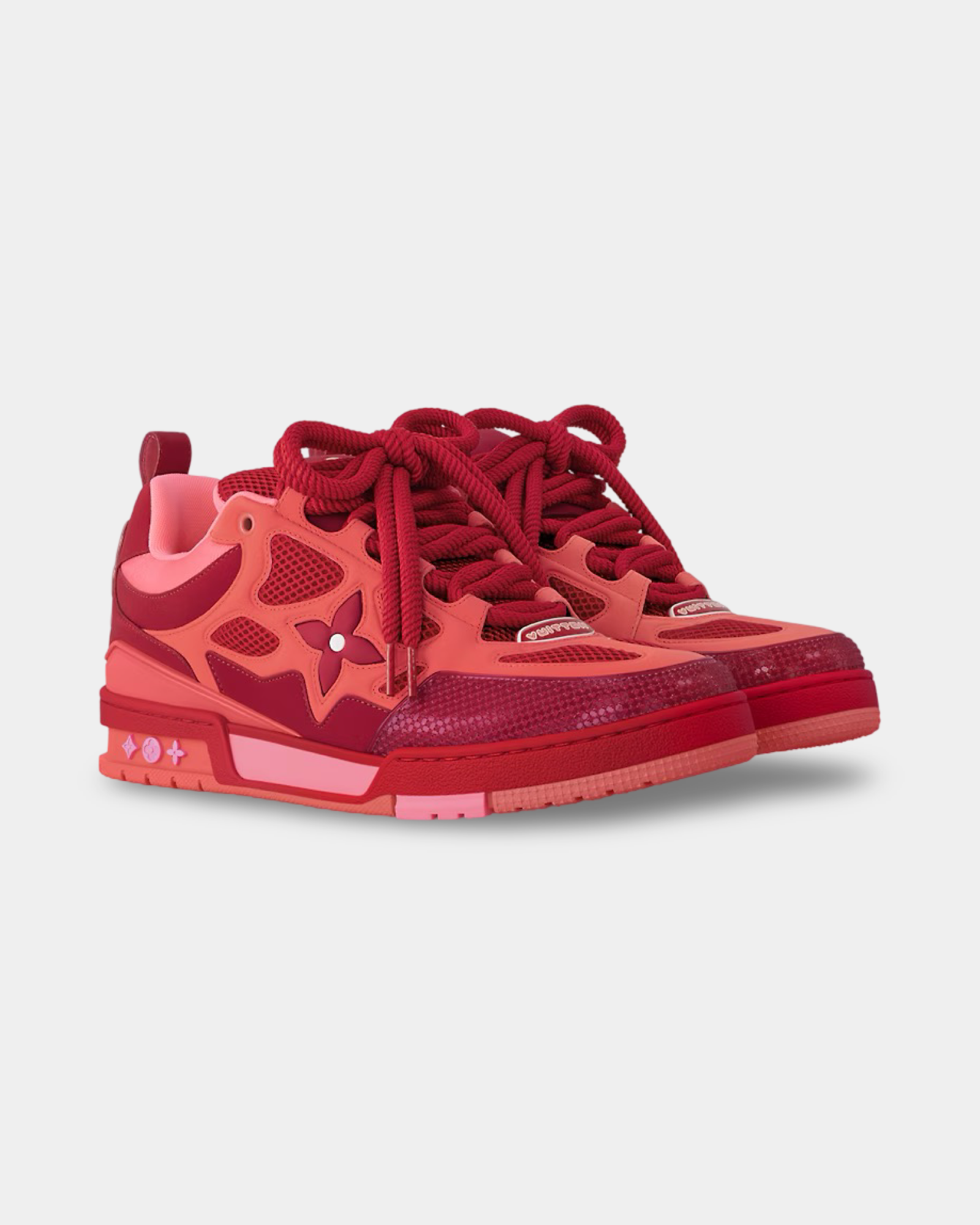 Louis Vuitton Skate Sneaker Red - Creps City