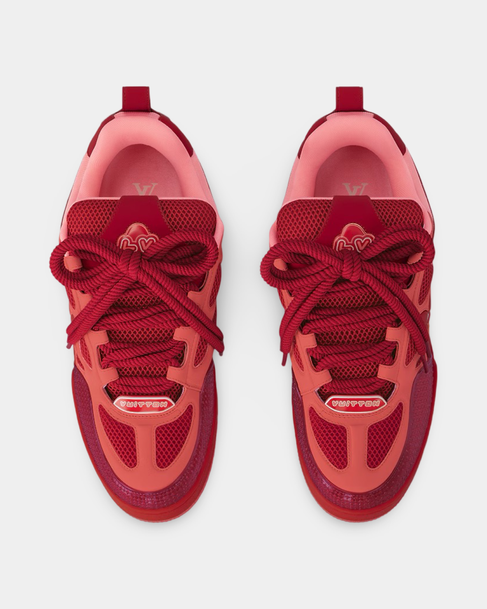 Louis Vuitton Skate Sneaker Red - Creps City