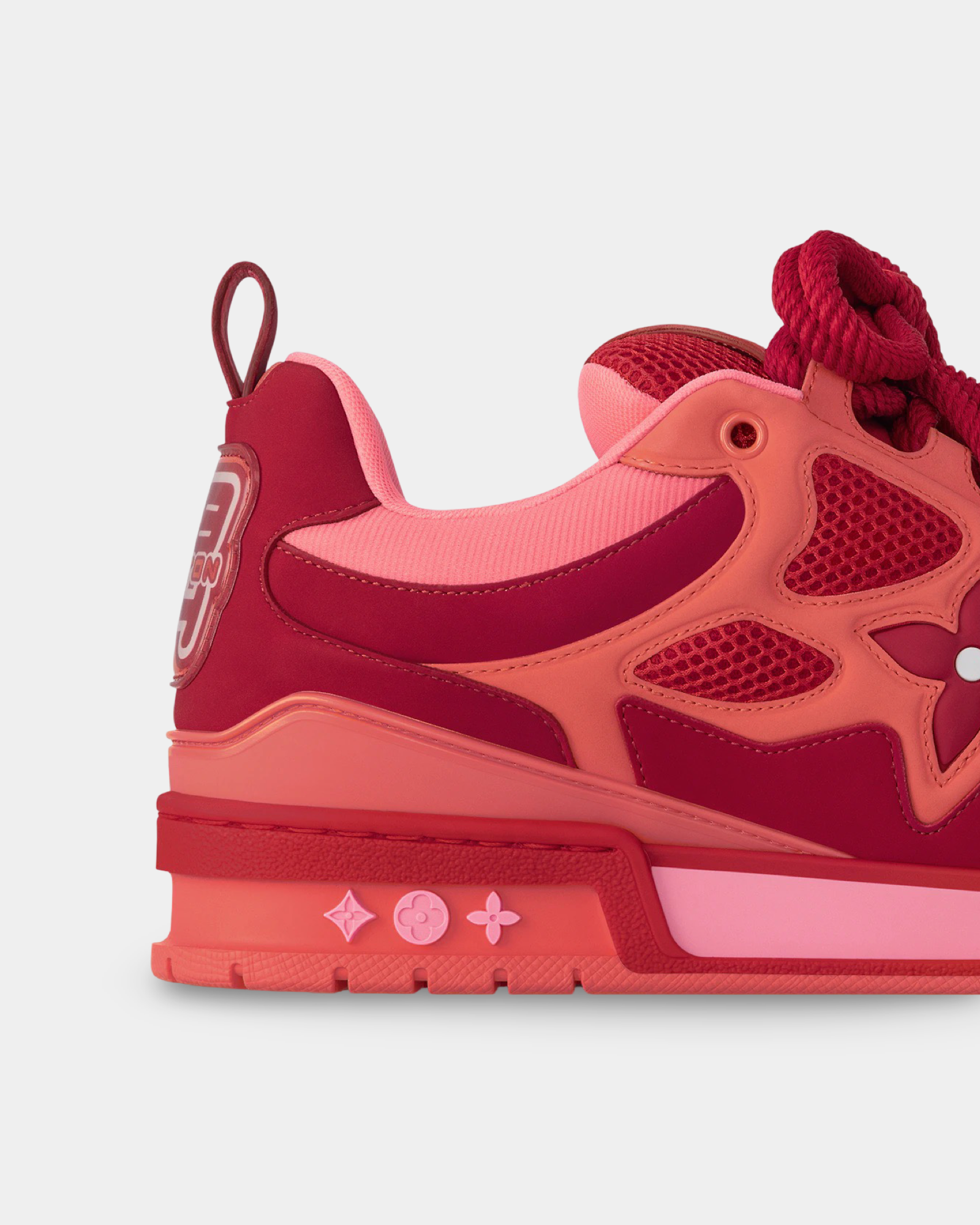 Louis Vuitton Skate Sneaker Red - Creps City
