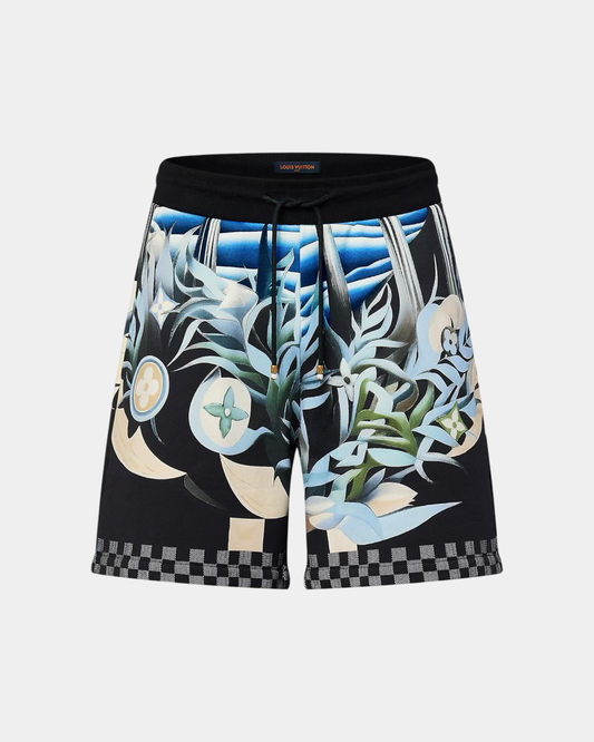 Louis Vuitton Technical Cotton Jersey Shorts - Creps City