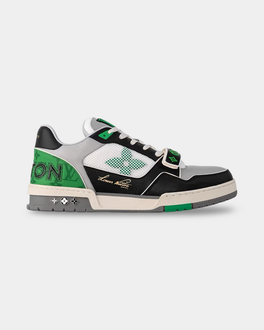 Louis Vuitton Trainer Sneaker Green - Creps City