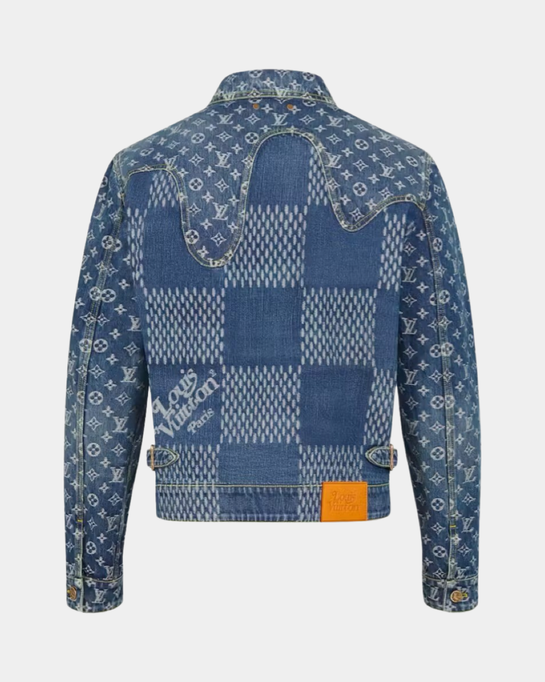 Louis Vuitton x Nigo Giant Damier Waves MNGM Denim Indigo - Creps City
