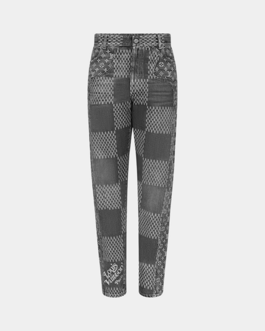 Louis Vuitton x Nigo Giant Damier Waves MNGM Denim Pants
Noir - Creps City
