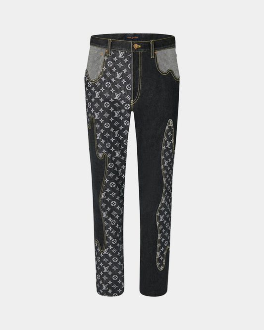 Louis Vuitton x Nigo Monogram Crazy Denim Pants
Black - Creps City