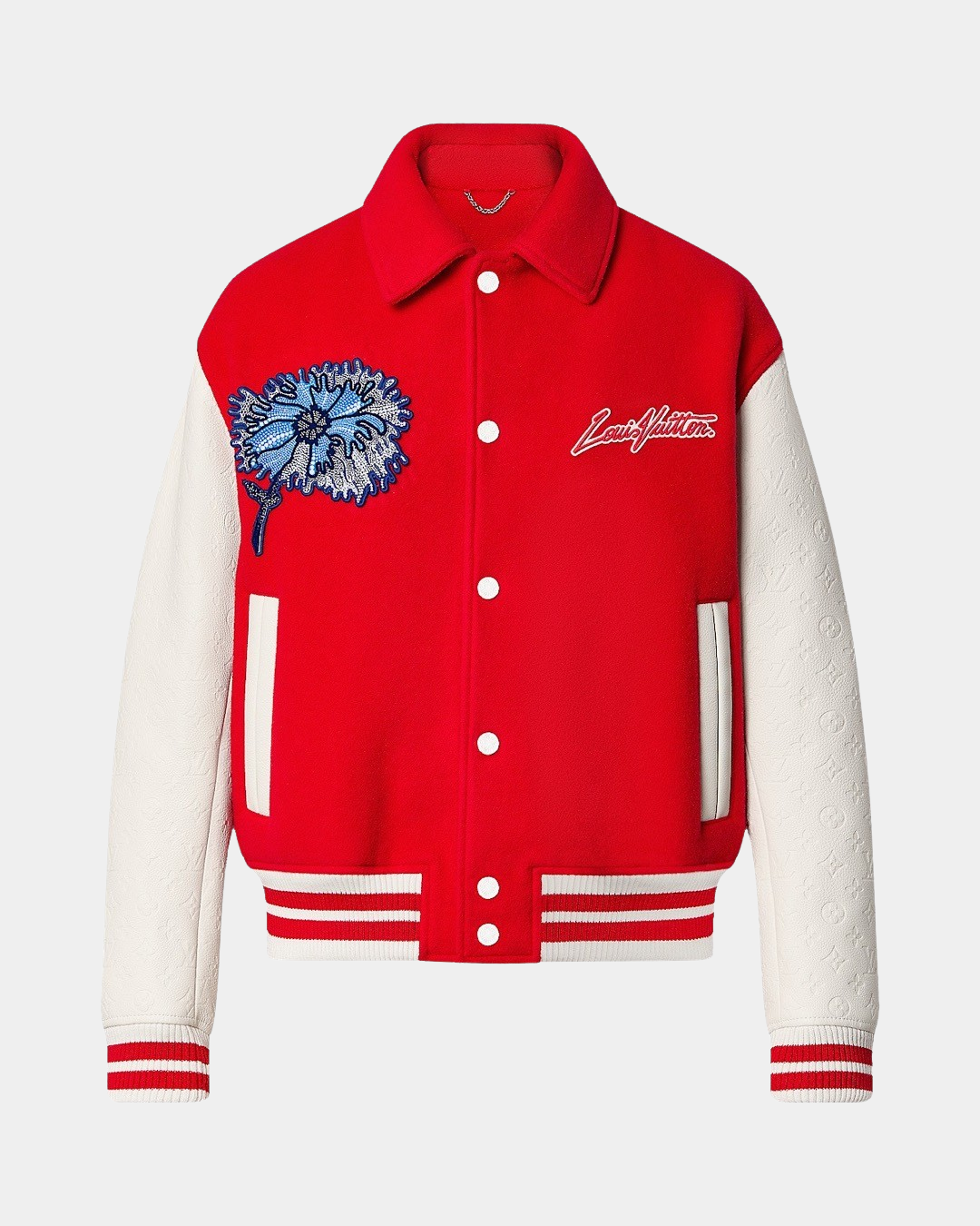 Louis Vuitton x Yayoi Kusama Flower Varsity Red - Creps City