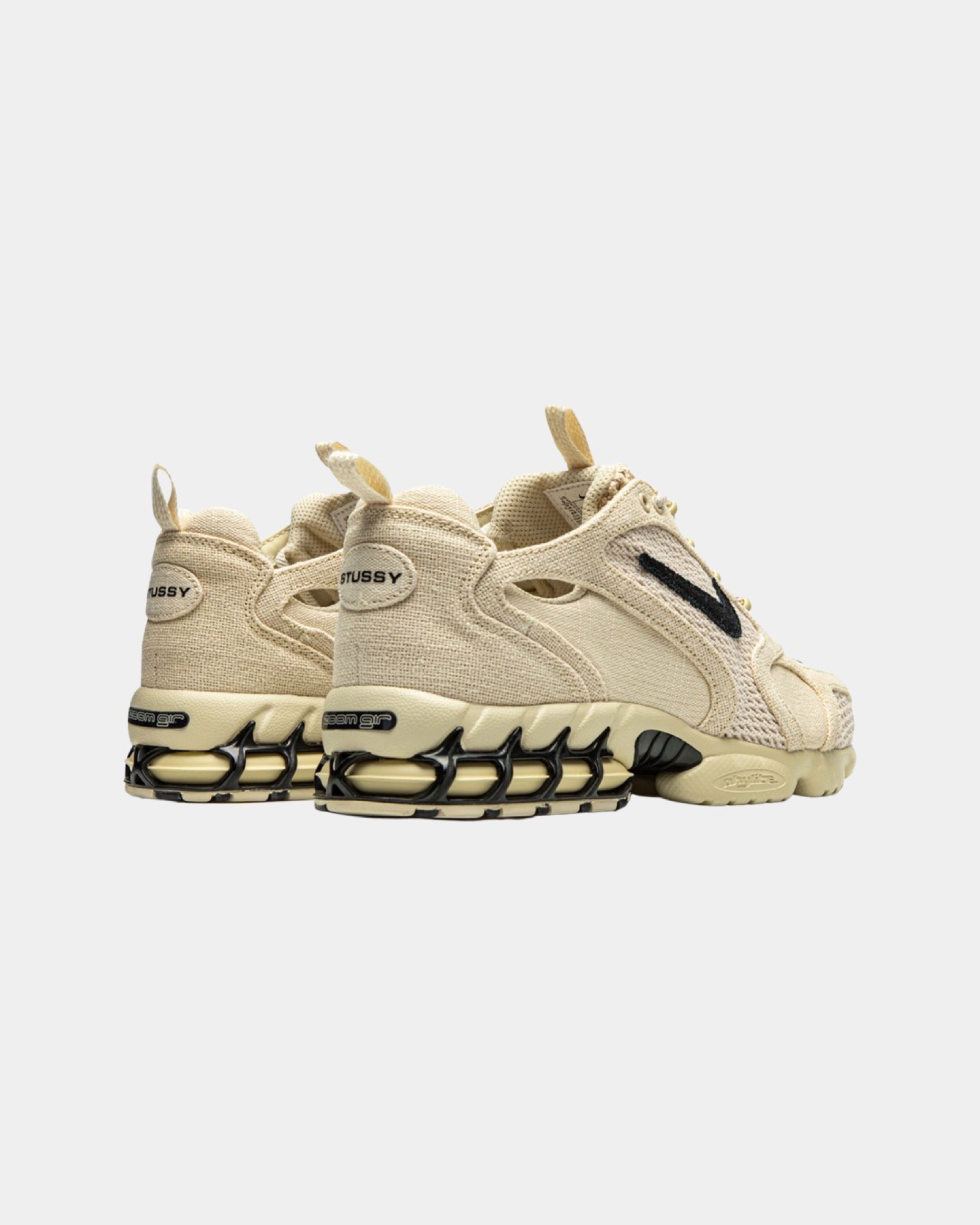 Nike Air Zoom Spiridon Caged 'Stussy - Fossil’ - Creps City