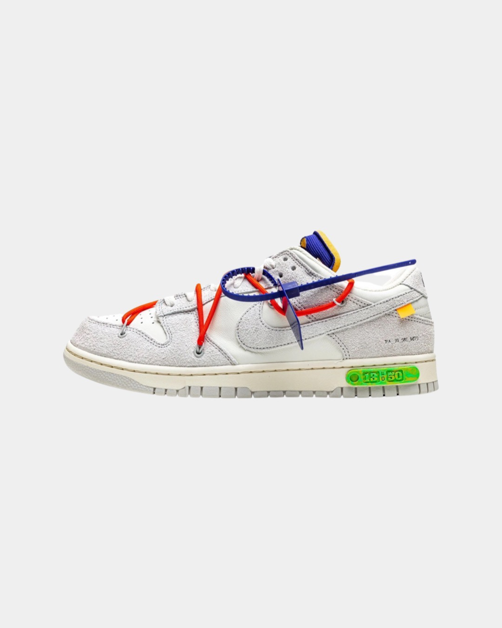 Off-White x Nike Dunk Low 'Lot 13 of 50' - Creps City
