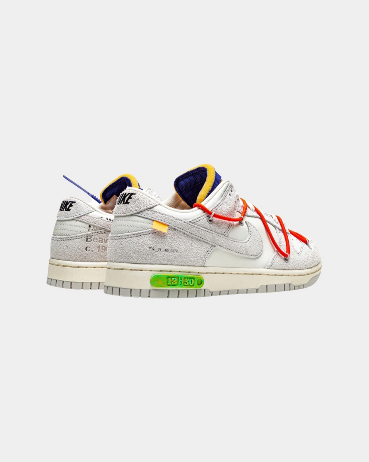 Off-White x Nike Dunk Low 'Lot 13 of 50' - Creps City