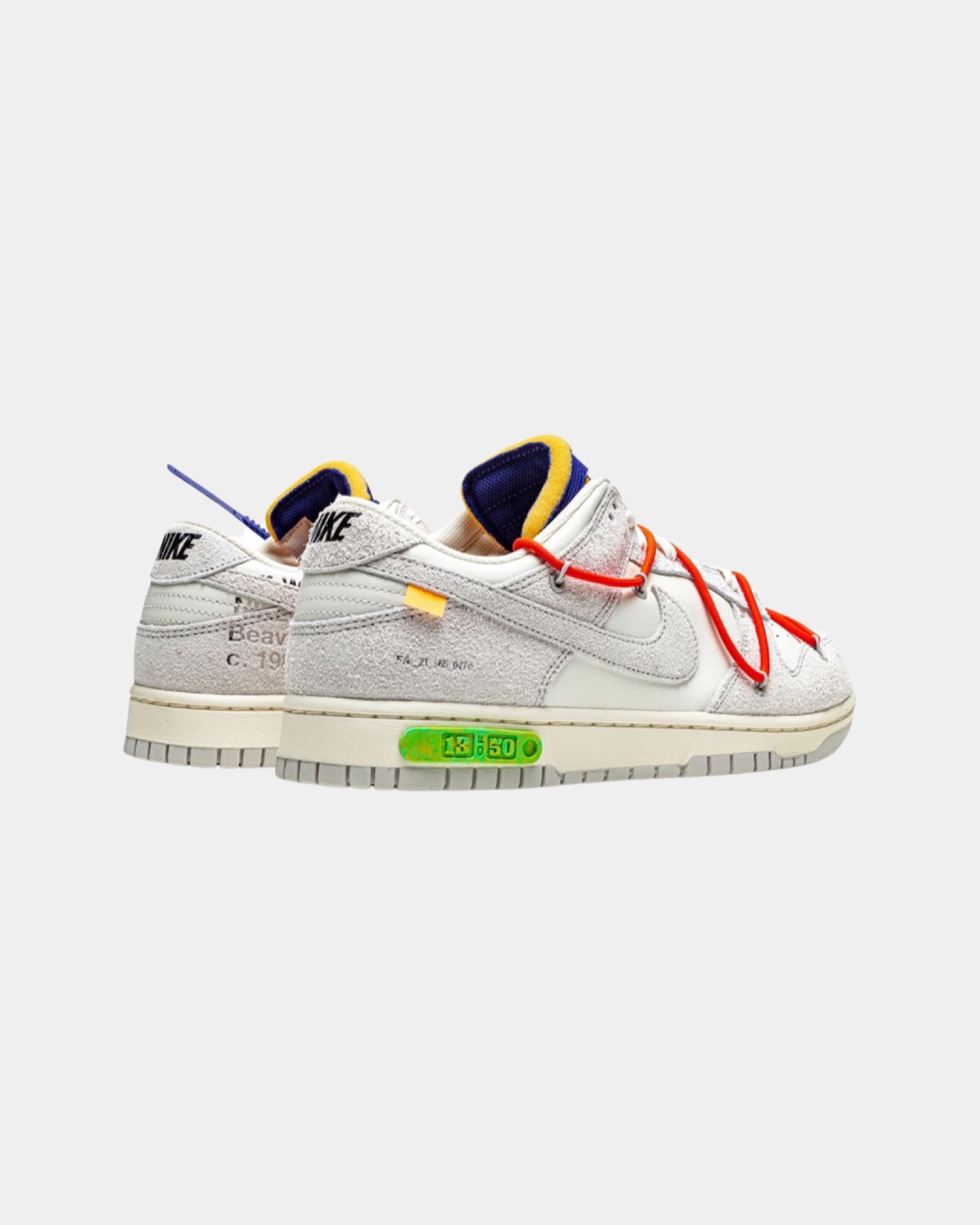 Off-White x Nike Dunk Low 'Lot 13 of 50' - Creps City