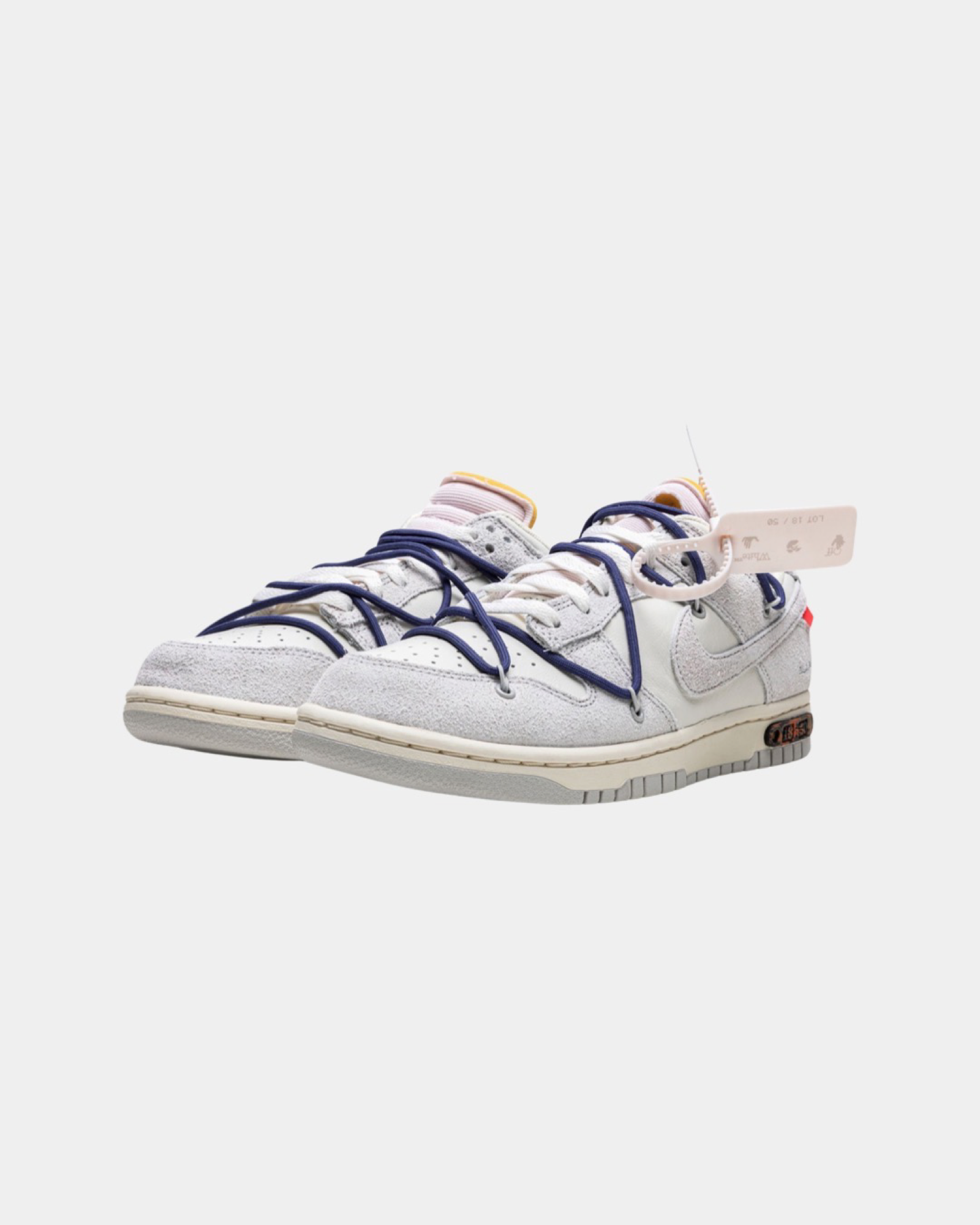 Off-White x Nike Dunk Low 'Lot 18 of 50' - Creps City