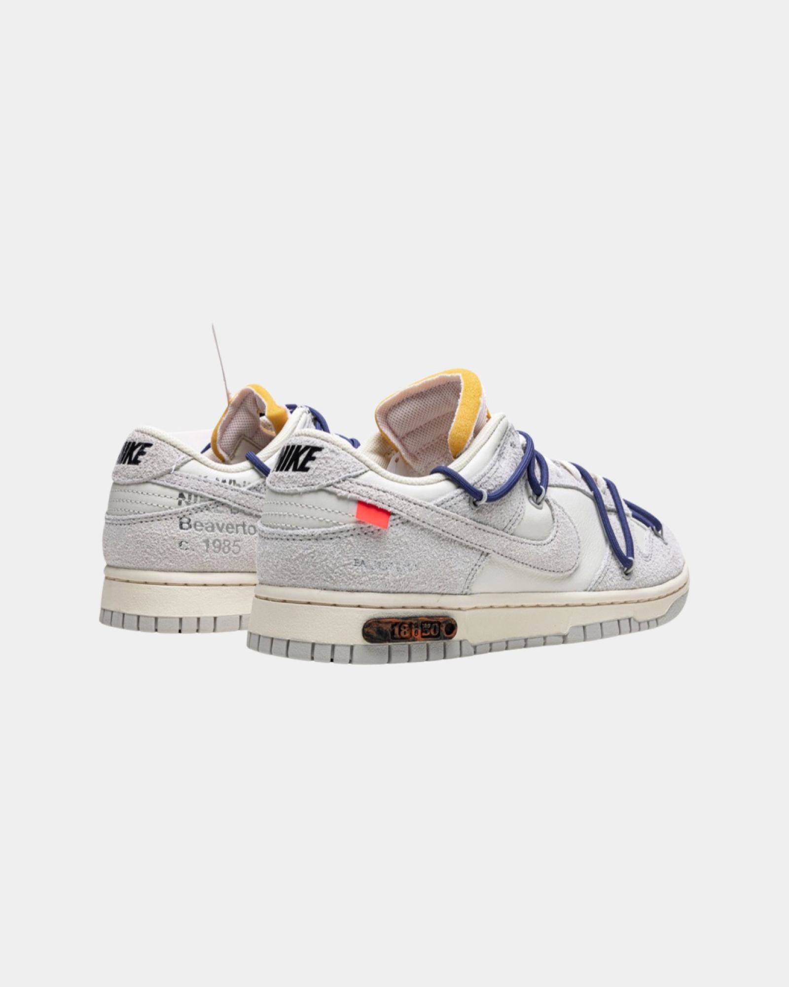 Off-White x Nike Dunk Low 'Lot 18 of 50' - Creps City