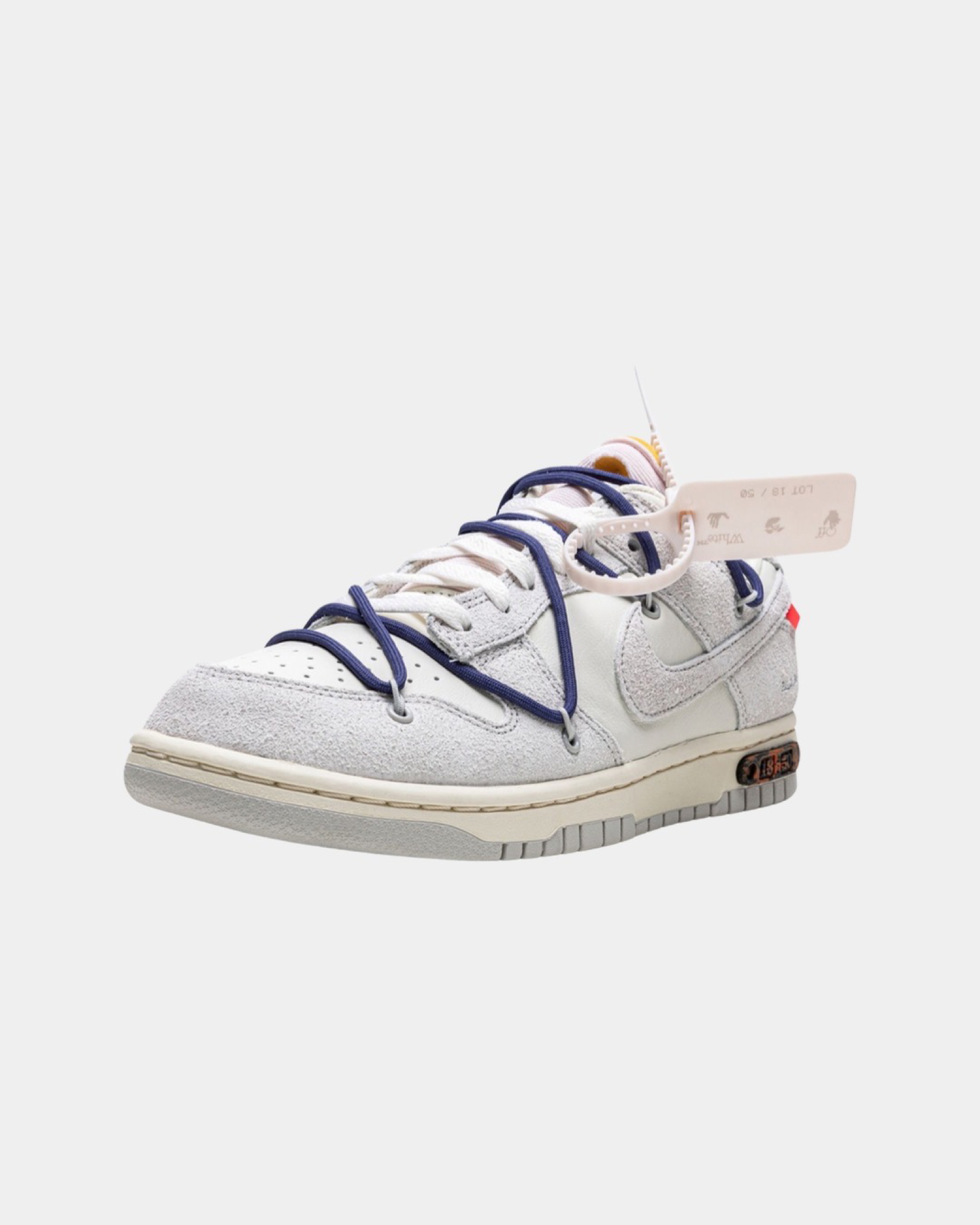 Off-White x Nike Dunk Low 'Lot 18 of 50' - Creps City