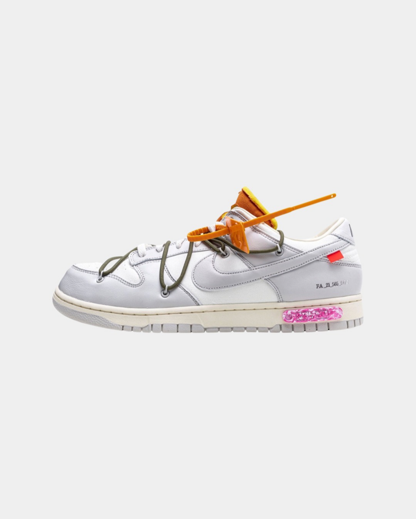 Off-White x Nike Dunk Low 'Lot 22 of 50' - Creps City