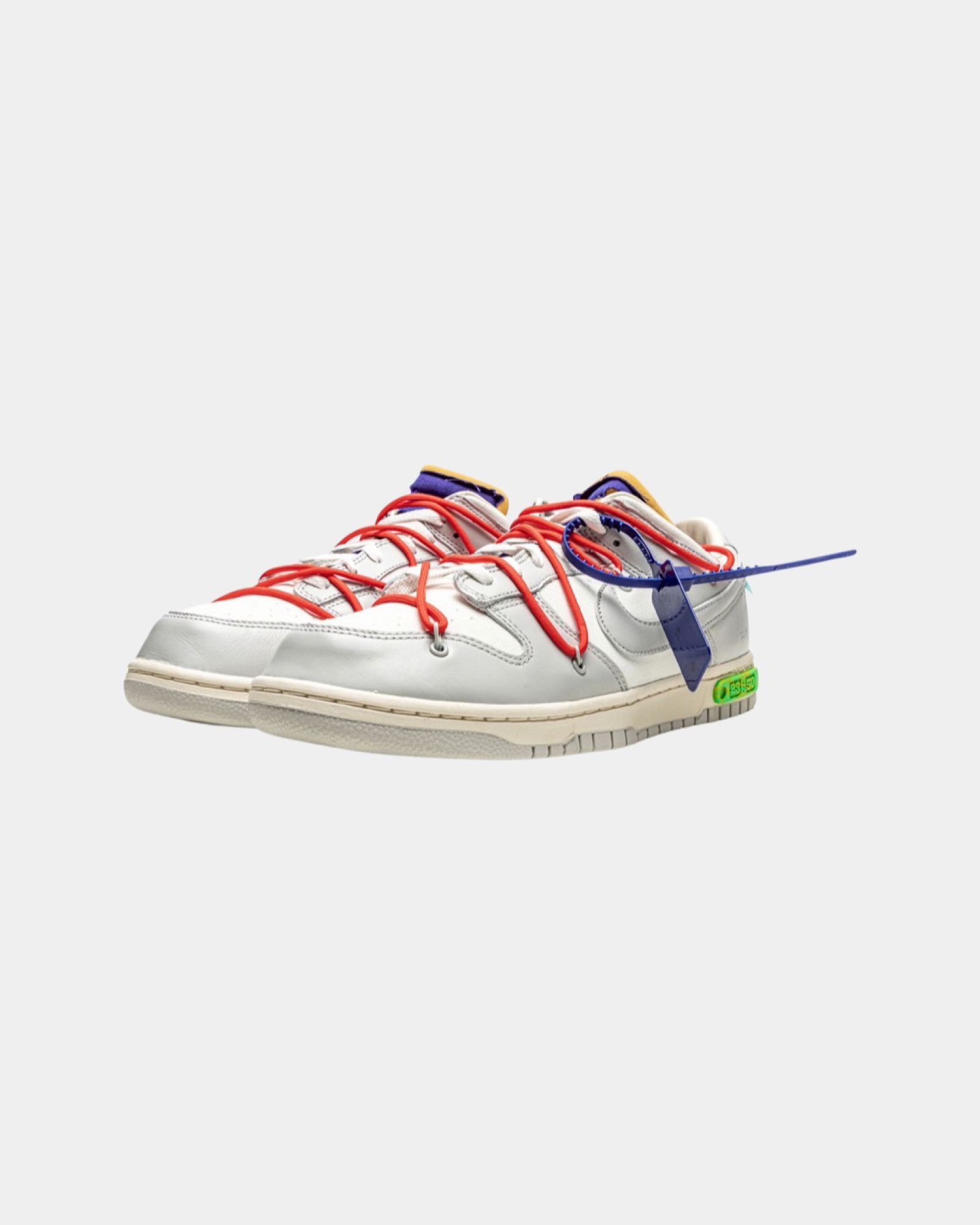 Off-White x Nike Dunk Low 'Lot 23 of 50' - Creps City