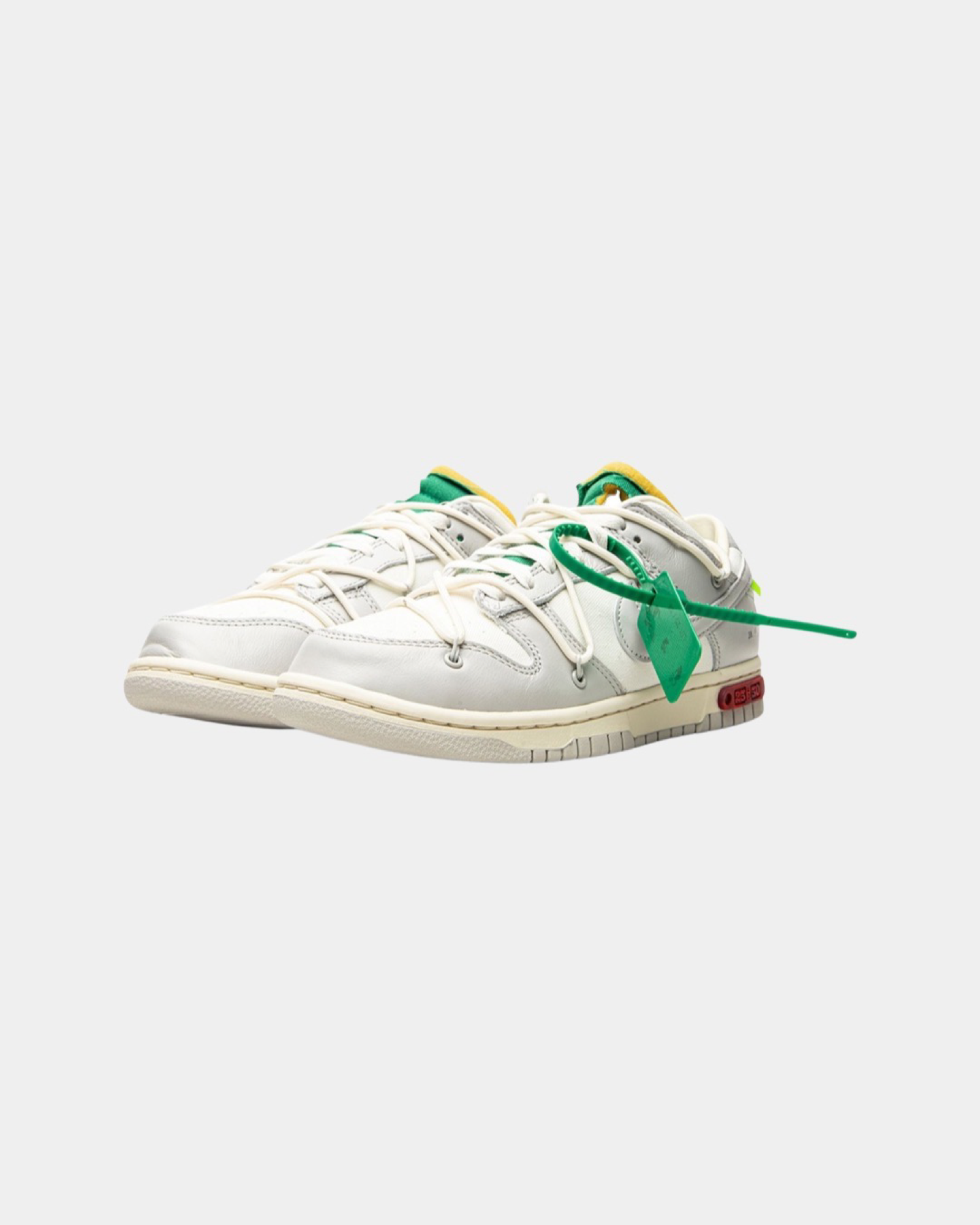 Off-White x Nike Dunk Low 'Lot 25 of 50' - Creps City