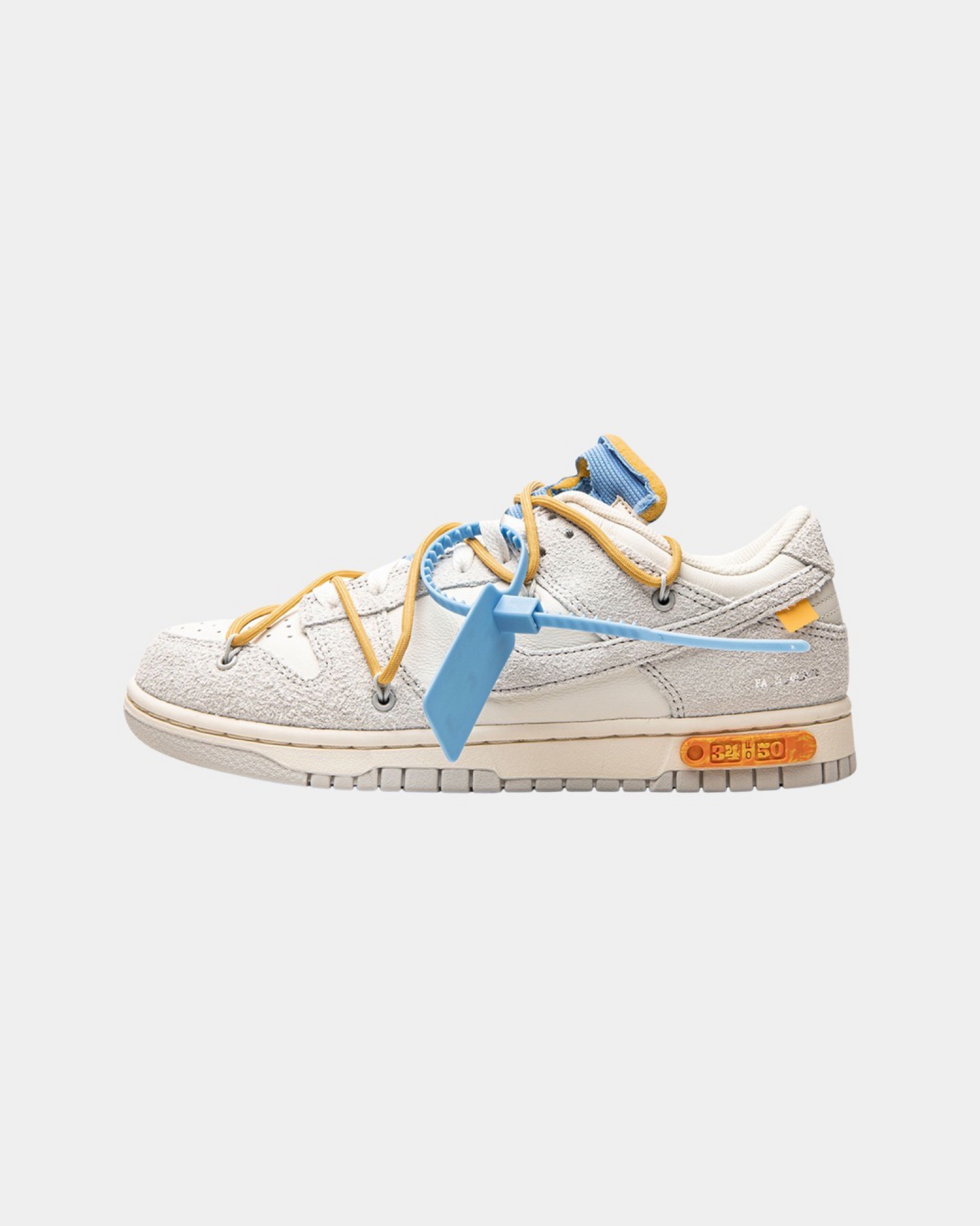 Off-White x Nike Dunk Low 'Lot 34 of 50' - Creps City