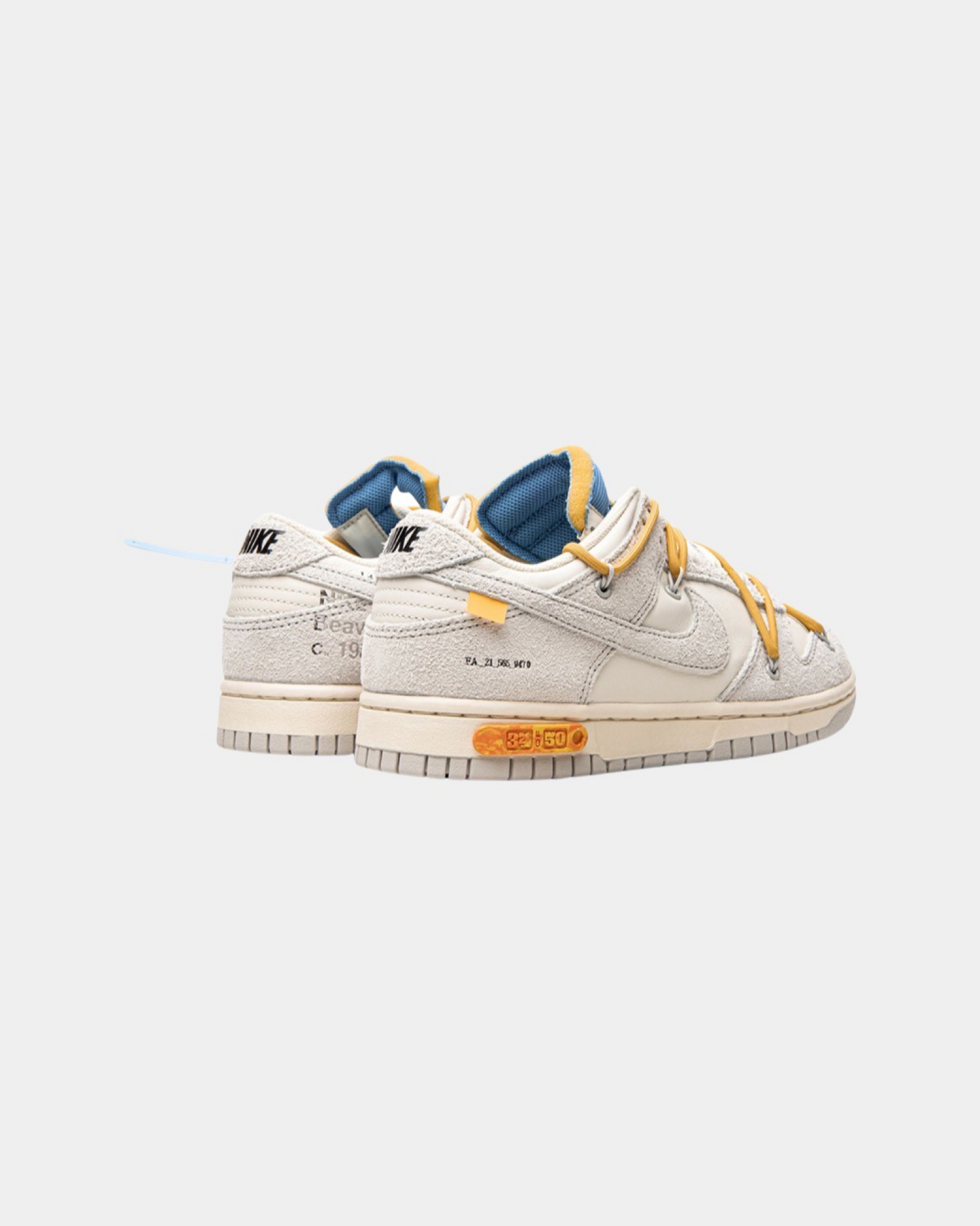 Off-White x Nike Dunk Low 'Lot 34 of 50' - Creps City