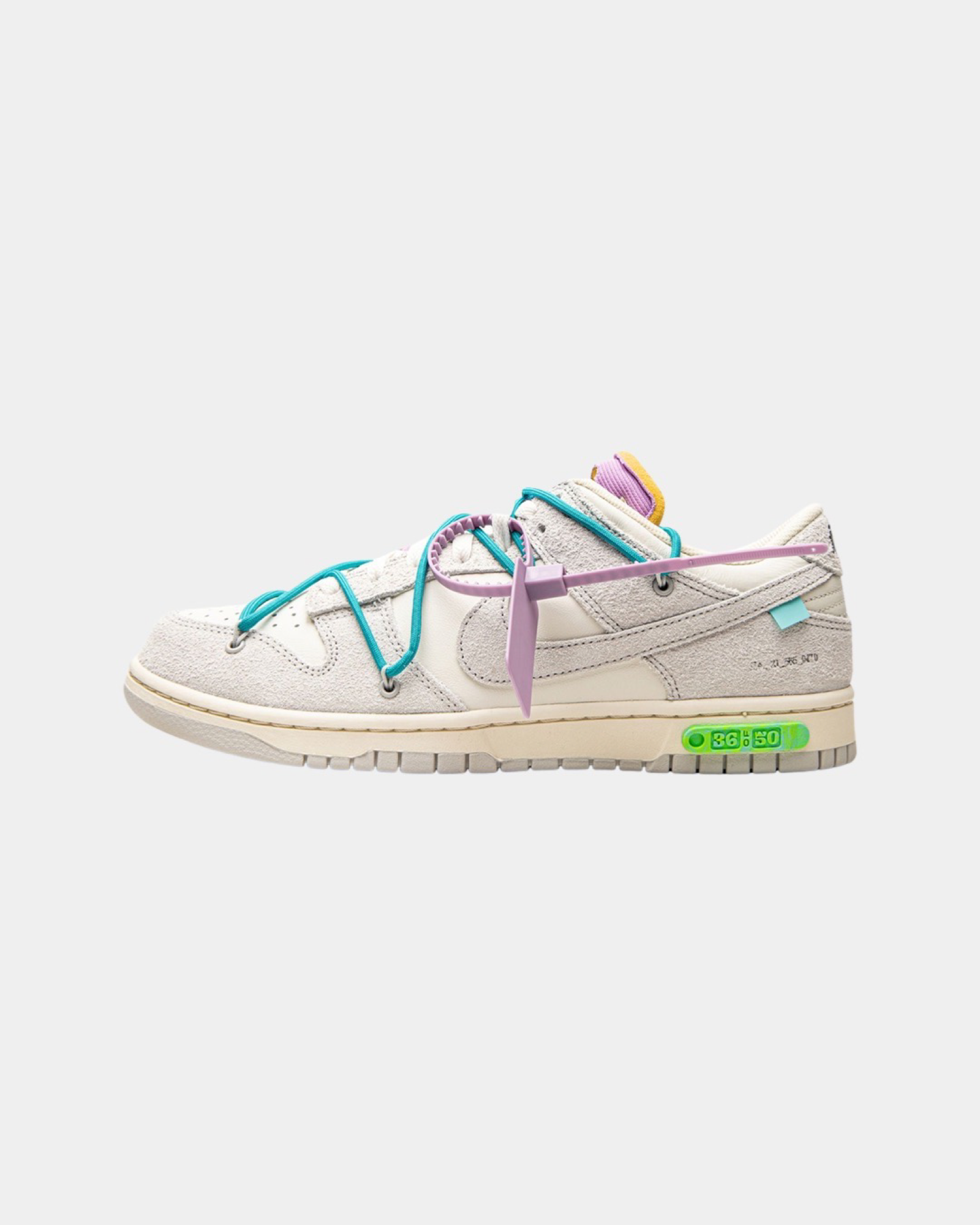 Off-White x Nike Dunk Low 'Lot 36 of 50' - Creps City