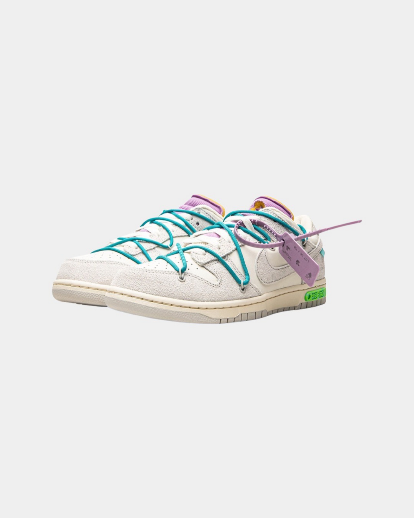 Off-White x Nike Dunk Low 'Lot 36 of 50' - Creps City