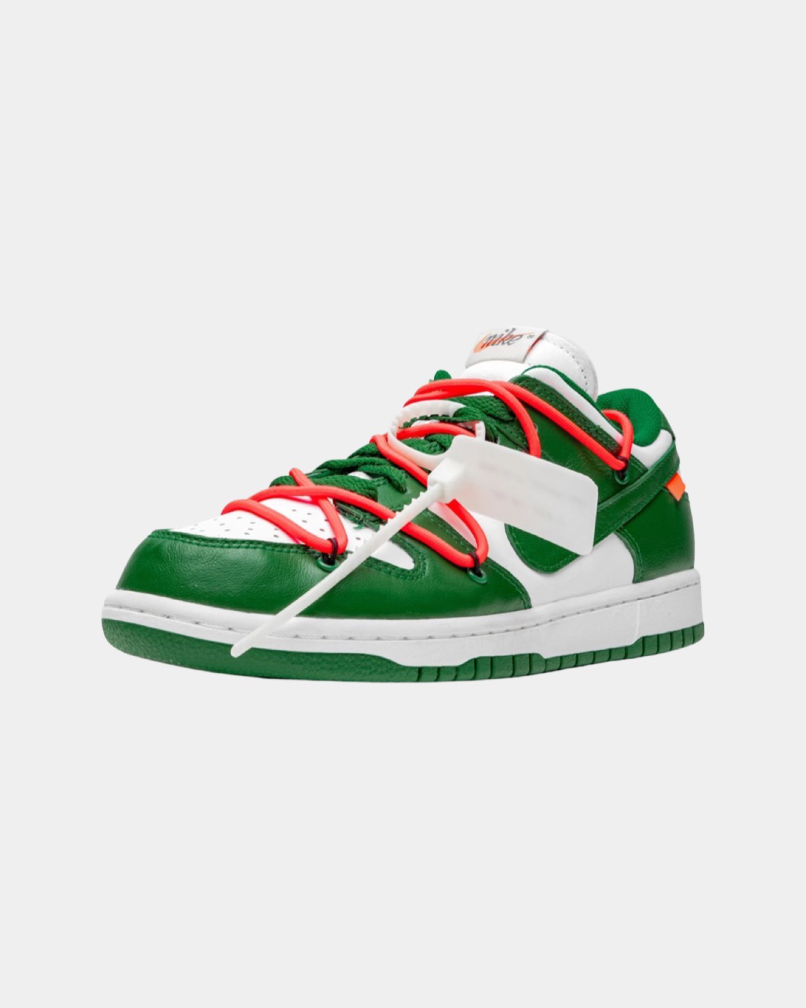 Off-White x Nike Dunk Low 'Pine Green' - Creps City