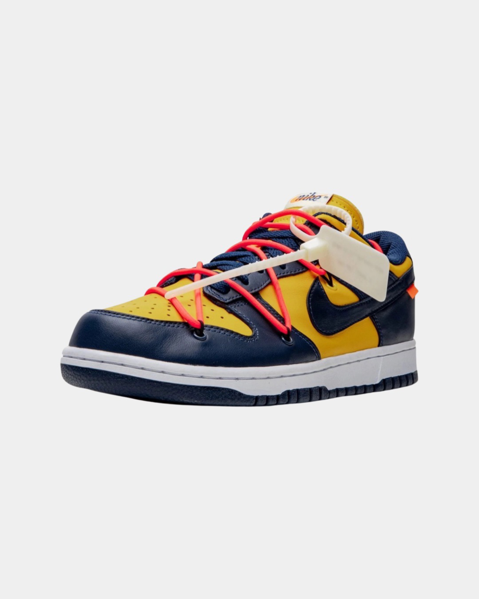 Off-White x Nike Dunk Low 'University Gold' - Creps City