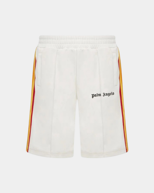 Palm Angels Rainbow Track Short 'White' - Creps City