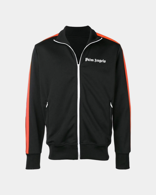 Palm Angels Track Jacket 'Black Orange' - Creps City