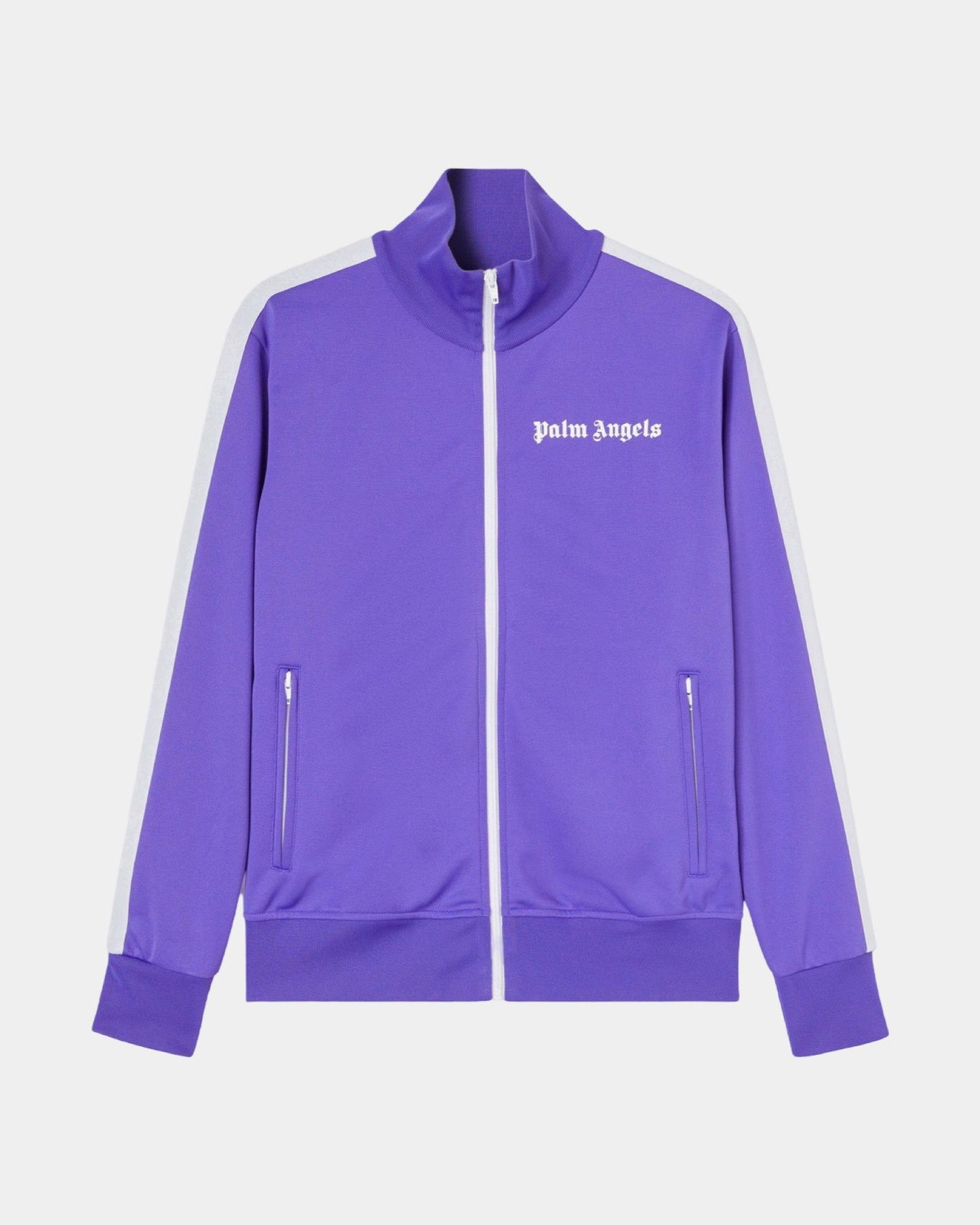 Palm Angels Track Jacket 'Purple White' - Creps City