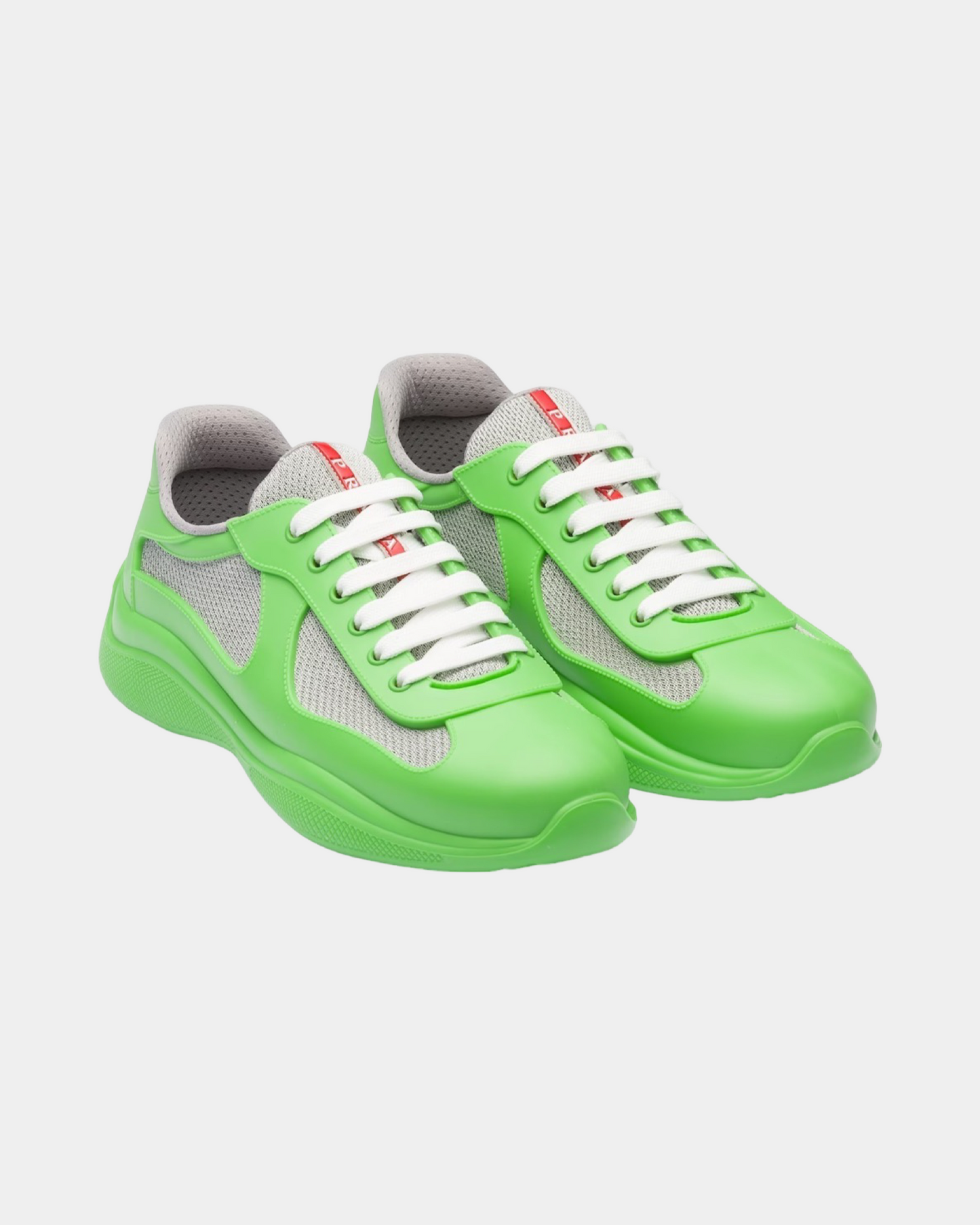 Prada America's Cup Soft Rubber And Bike Fabric Sneaker - Creps City