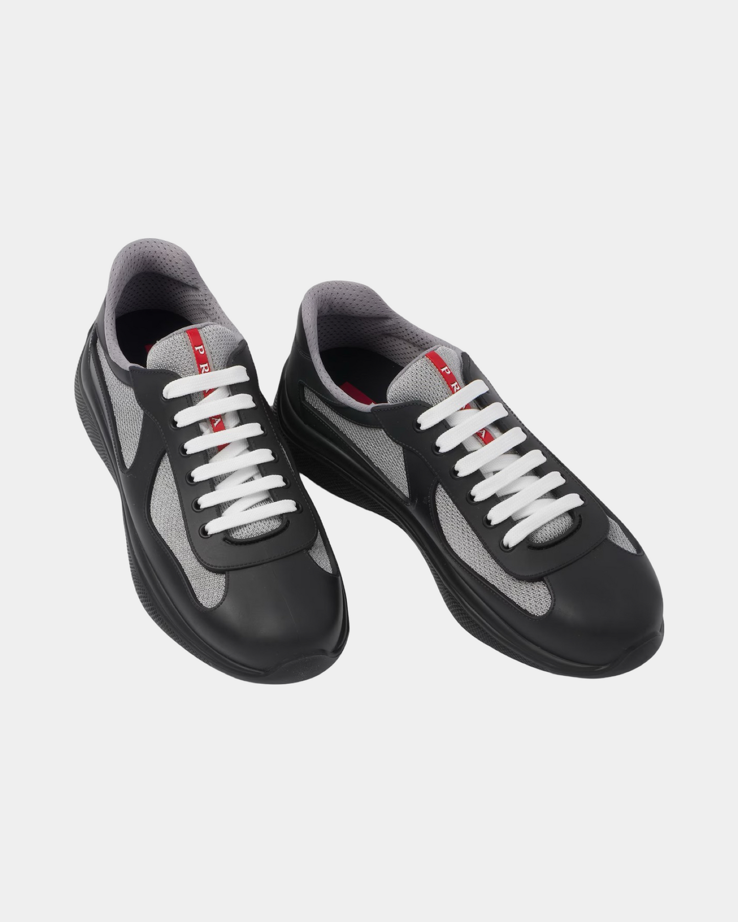 Prada America's Cup Soft Rubber And Bike Fabric Sneaker - Creps City