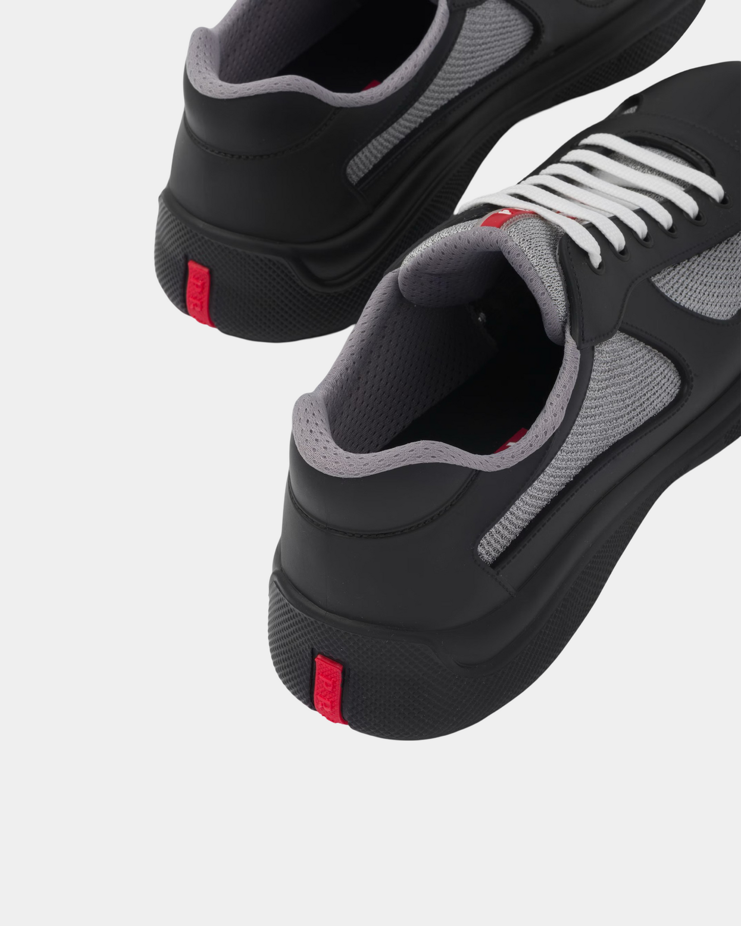 Prada America's Cup Soft Rubber And Bike Fabric Sneaker - Creps City