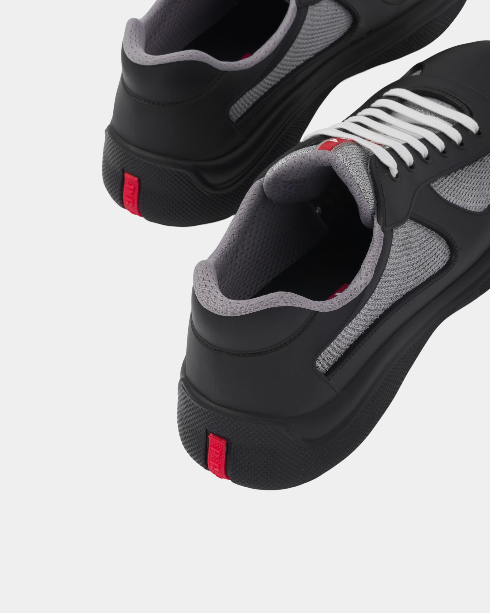 Prada America's Cup Soft Rubber And Bike Fabric Sneaker - Creps City