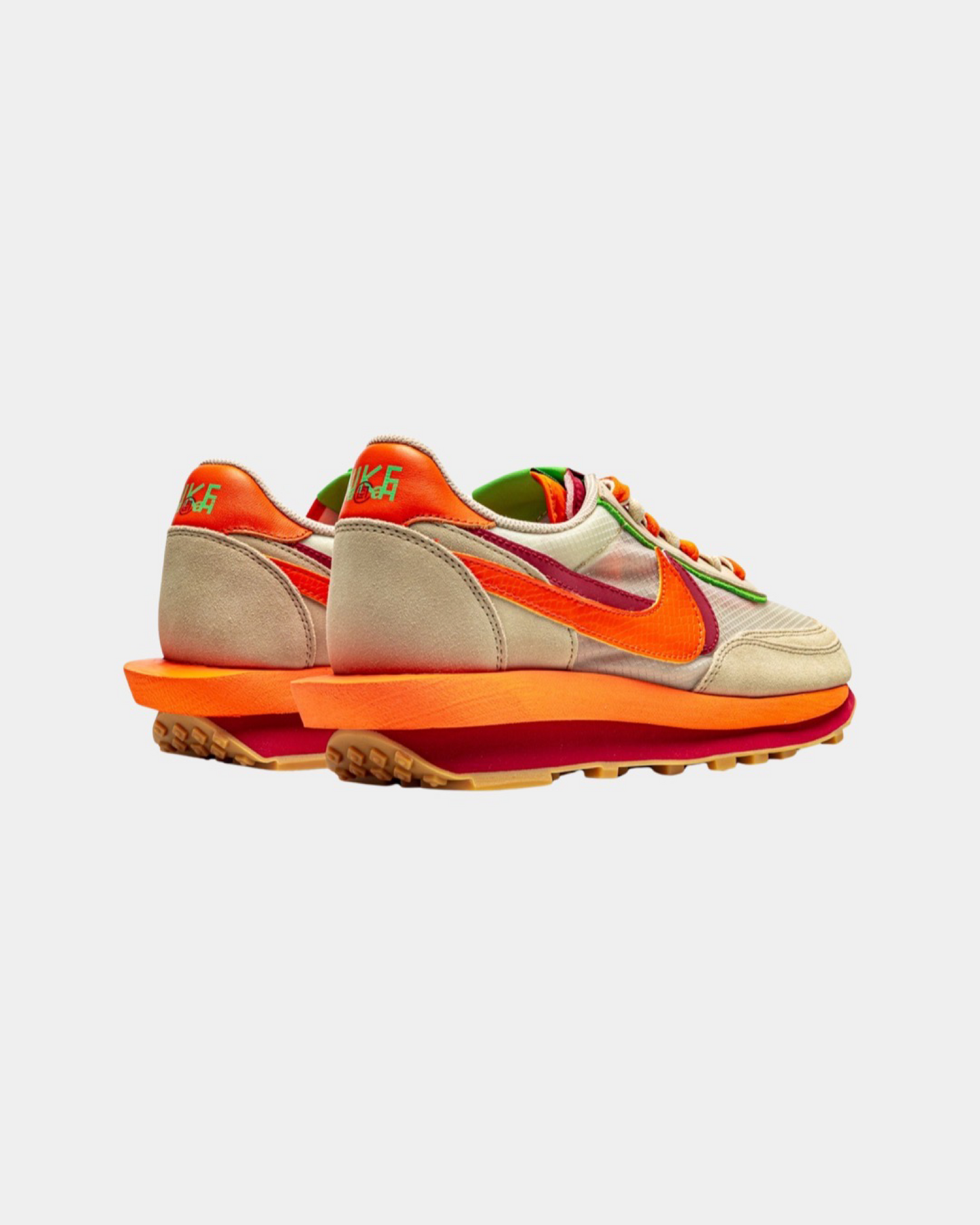 Sacai x CLOT x Nike LDWaffle 'Net Orange Blaze' - Creps City