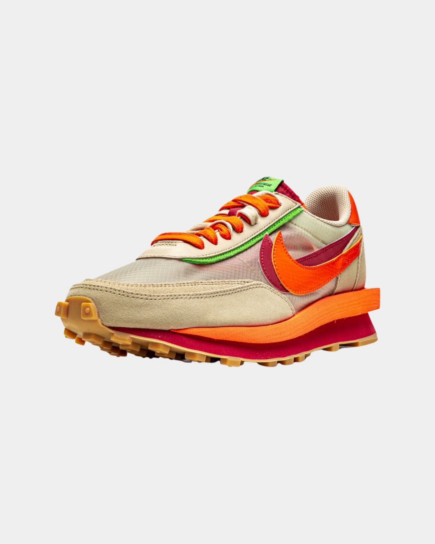 Sacai x CLOT x Nike LDWaffle 'Net Orange Blaze' - Creps City