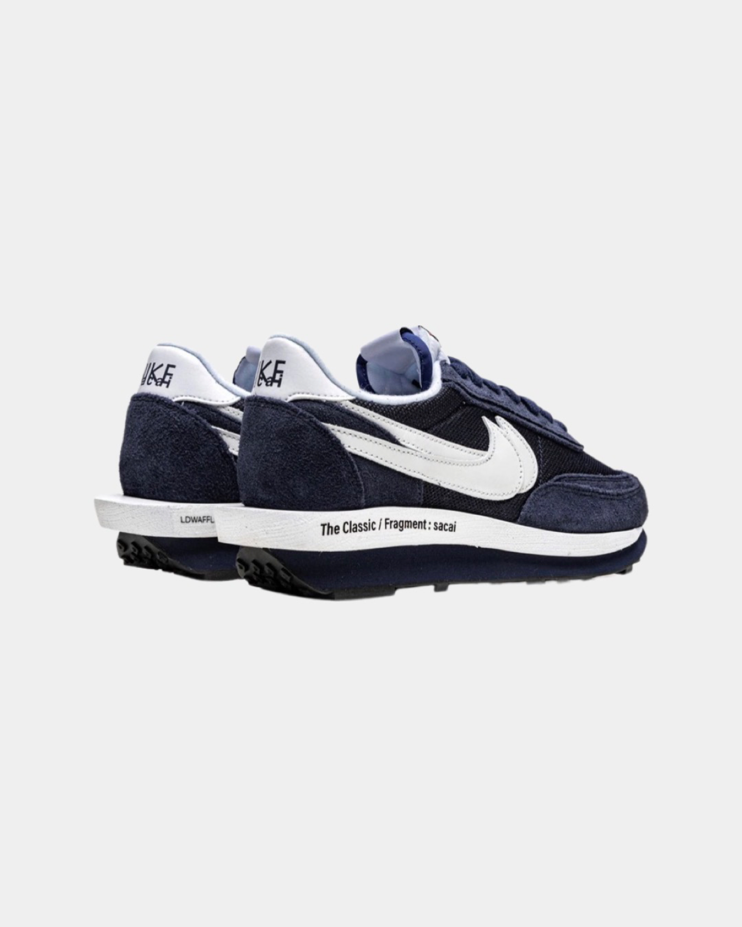 Sacai x Fragment x Nike LDWaffle 'Blue Void' - Creps City